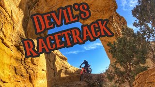 DIRT BIKING DEVILS RACETRACK Full Trail [upl. by Oniuqa]