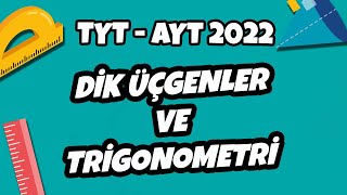 Dik ÃœÃ§genler ve Trigonometri  TYT  AYT Geometri 2022 hedefekoÅŸ [upl. by Raffaj]