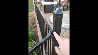 Installation of Fortress Railing Tips and Technique [upl. by Cecile]