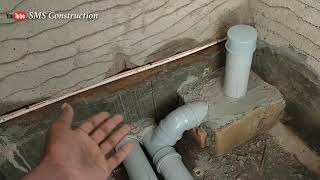 Toilet Plumbing work Tamil [upl. by Aremihc]