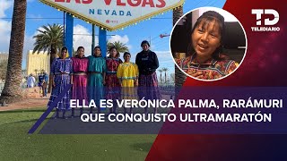 Verónica Palma corredora rarámuri que conquistó ultramaratón cuenta su experiencia [upl. by Lias]