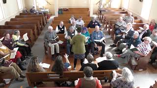 Sacred Harp Singers at St Johns UCC on 382020 [upl. by Ressler]