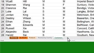 Insert or delete a worksheet in Microsoft Excel [upl. by Hsekin691]