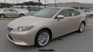 20132014 Lexus ES350 Ultra Luxury Start Up Exhaust and In Depth Review [upl. by Yesiad]