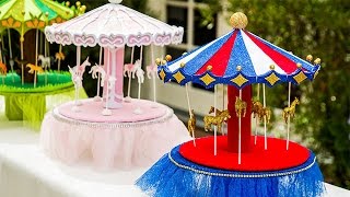 How To  How To make a Sparkling Carousel  Hallmark Channel [upl. by Norvan235]