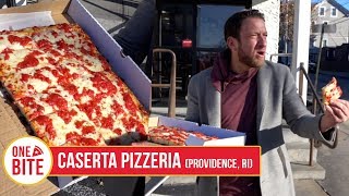 Barstool Pizza Review  Caserta Pizzeria Providence RI Bonus Wimpy Skippy [upl. by Fineman]