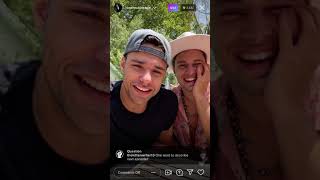 Ronen Rubinstein and Rafael Silva Tarlos Instagram Live 592021 [upl. by Anaujnas649]