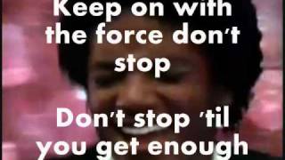 Michael Jackson  Dont Stop Til You Get Enough Full With Lyrics [upl. by Airdnassac448]