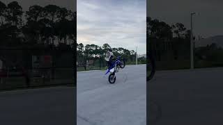 Yz450f wheelie yamaha bikelife [upl. by Phelps]