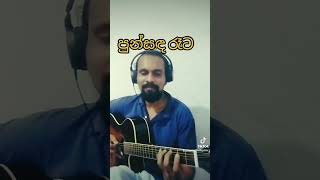 Punsada Rataපුන්සඳ රෑට Guitar cover [upl. by Nanny]