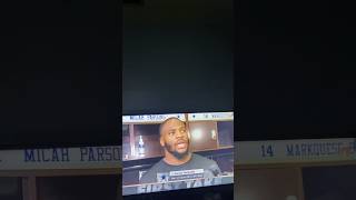 Micah Parsons post game interview cowboys nfl football wedemboyz shorts [upl. by Mame94]