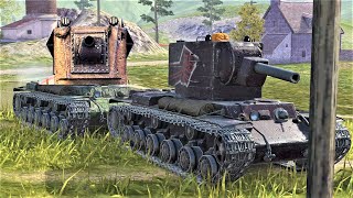 Smasher amp KV2 ● UPRISING WoT Blitz [upl. by Philipps]