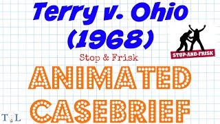 Terry v Ohio Stop amp Frisk  Landmark Cases  Episode 12 [upl. by Virginie770]