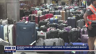 Overflow of luggage What happens to unclaimed bags  FOX 13 Seattle [upl. by Northey622]