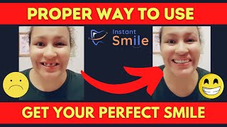 How to use Instant Smile Teeth Veneers for missing teeth 2023 [upl. by Zulema]