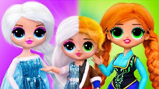 Elsa and Anna with Their Kids  10 Frozen DIYs [upl. by Izaak]