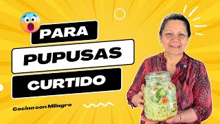 Curtido para Pupusas [upl. by Resaec]