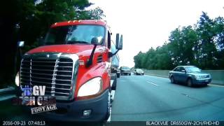 Angry American trucker over reacts  Foodliner [upl. by Alver]