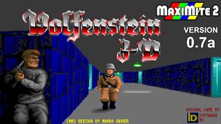 Colour Maximite 2  Wolfenstein 3D v07a [upl. by Nosnev547]