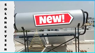 Solar water Heater Installation  Racold solar amp Power geyser [upl. by Arvind629]