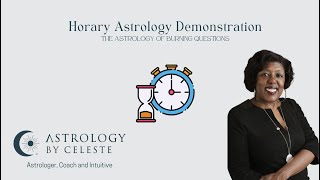 Horary Astrology Demonstration [upl. by Einnol679]