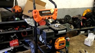 generac 196cc 2800psi pressure washer carburetor repair [upl. by Amrak803]