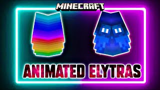 Animated Elytras Texture For Minecraft Bedrock  PE [upl. by Hauger]