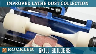 Lathe Dust Collection System  Rockler Skill Builders [upl. by Zoubek839]