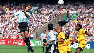 Batistuta Best Header Goals [upl. by Shelly686]