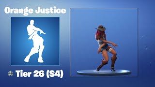 Orange Justice  Fortnite Emote [upl. by Nibram982]