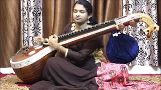 Sanyasini  Veena Cover Sreelakshmi Vineesh [upl. by Otanod]