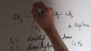 Chimie Organique  Nomenclature  2 Diméthyl  Pentane [upl. by Aretahs232]