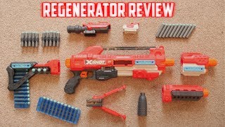 XShot Regenerator Unboxing Review amp Range Test X SHOT MODULUS [upl. by Ainocal]