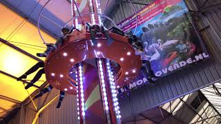 Free Fall Tower Offride Video Kinderstad Heerlen 2019 NEW [upl. by Ahsuatal460]