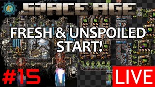 Biolabs amp Biter Eggs Lets Try Short Stream  Factorio Space Age Stream 15 [upl. by Devine]