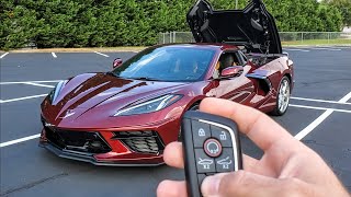 Is The C8 Corvette Convertible Worth 7500 Extra First Drive amp Impressions [upl. by Rior461]