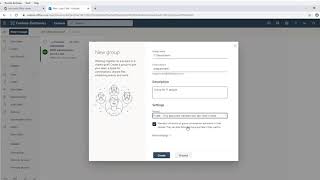 Using Office 365 Groups in Outlook web [upl. by Novyad26]