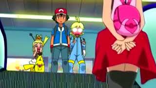 Ash amp Serena Kiss  Pokémon XYZ  Last Episode [upl. by Macilroy315]