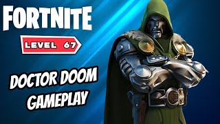 DOCTOR DOOM Skin Gameplay In Fortnite [upl. by Weathers]