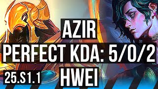 AZIR vs HWEI MID  502  NA Challenger  25S11 [upl. by Paulsen]