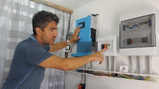 3  Installazione pannelli Impianto fotovoltaico offgrid fai da te  La mia esperienza [upl. by Vita]