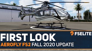 Aerofly FS2 Fall 2020 Update The FSElite First Look [upl. by Anniahs]