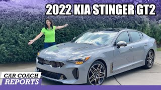 Is the 2022 KIA Stinger GT2 The BEST Sports Sedan [upl. by Eilsek]