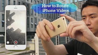 3 Ways to Rotate iPhone Videos and Fix Wrong Orientation [upl. by Wadleigh794]