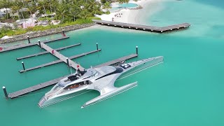 ADASTRA Luxury Superyacht at Fari Islands Marina Patina Maldives and The RitzCarlton Maldives [upl. by Shamrao]