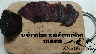 Recept na sušené hovězího masa [upl. by Uwton]