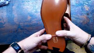 The Shoe Snob  Up Close Details Series  Crockett amp Jones Benchgrade [upl. by Aicile]