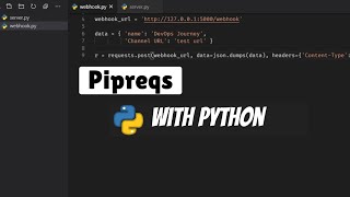 How to Dynamically Generate Requirementstxt file for Python Apps [upl. by Gorey676]