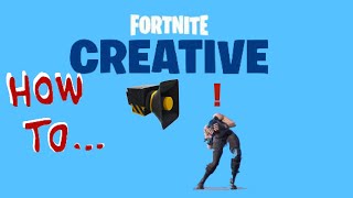 Fortnite Creative  How to ADD Sound Effects [upl. by Bronder]