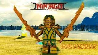 The LEGO Ninjago Movie Video Game Gold Ninja Unlock Location amp Free Roam Gameplay 100 Completion [upl. by Zosema]